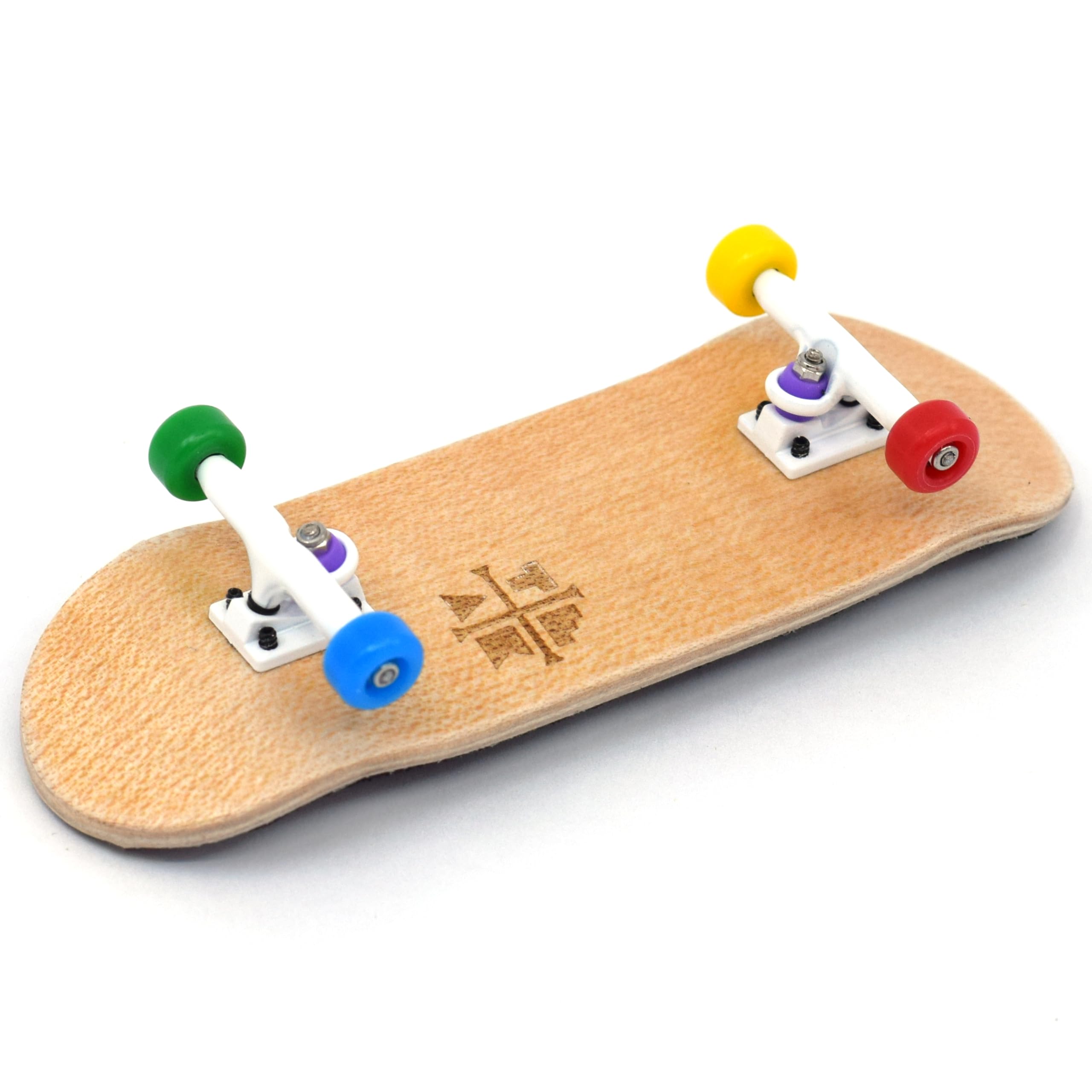 Teak Tuning 32mm Pro Fingerboard Complete - Fully Assembled with Pro Level Components - Pro Shaped Wooden Deck (32x97mm), UltraSpin Bearing Wheels, Prodigy Gen2 Trucks - Everything is Awesome - Image 2