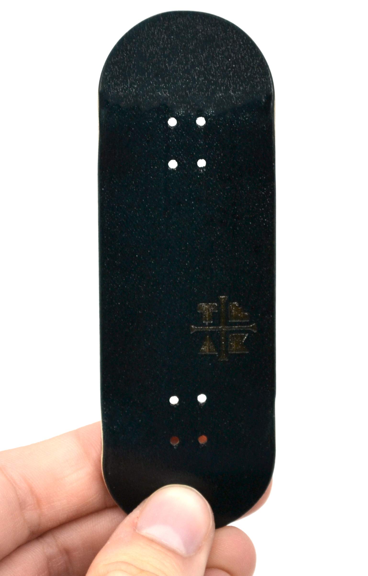 Teak Tuning 32mm Pro Fingerboard Complete - Fully Assembled with Pro Level Components - Pro Shaped Wooden Deck (32x97mm), UltraSpin Bearing Wheels, Prodigy Gen2 Trucks - The Monochrome - Image 3