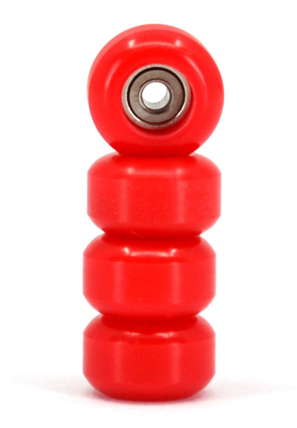 Teak Tuning 32mm Pro Fingerboard Complete - Fully Assembled with Pro Level Components - Pro Shaped Wooden Deck (32x97mm), UltraSpin Bearing Wheels, Prodigy Gen2 Trucks - Cherry Bomb - Image 3