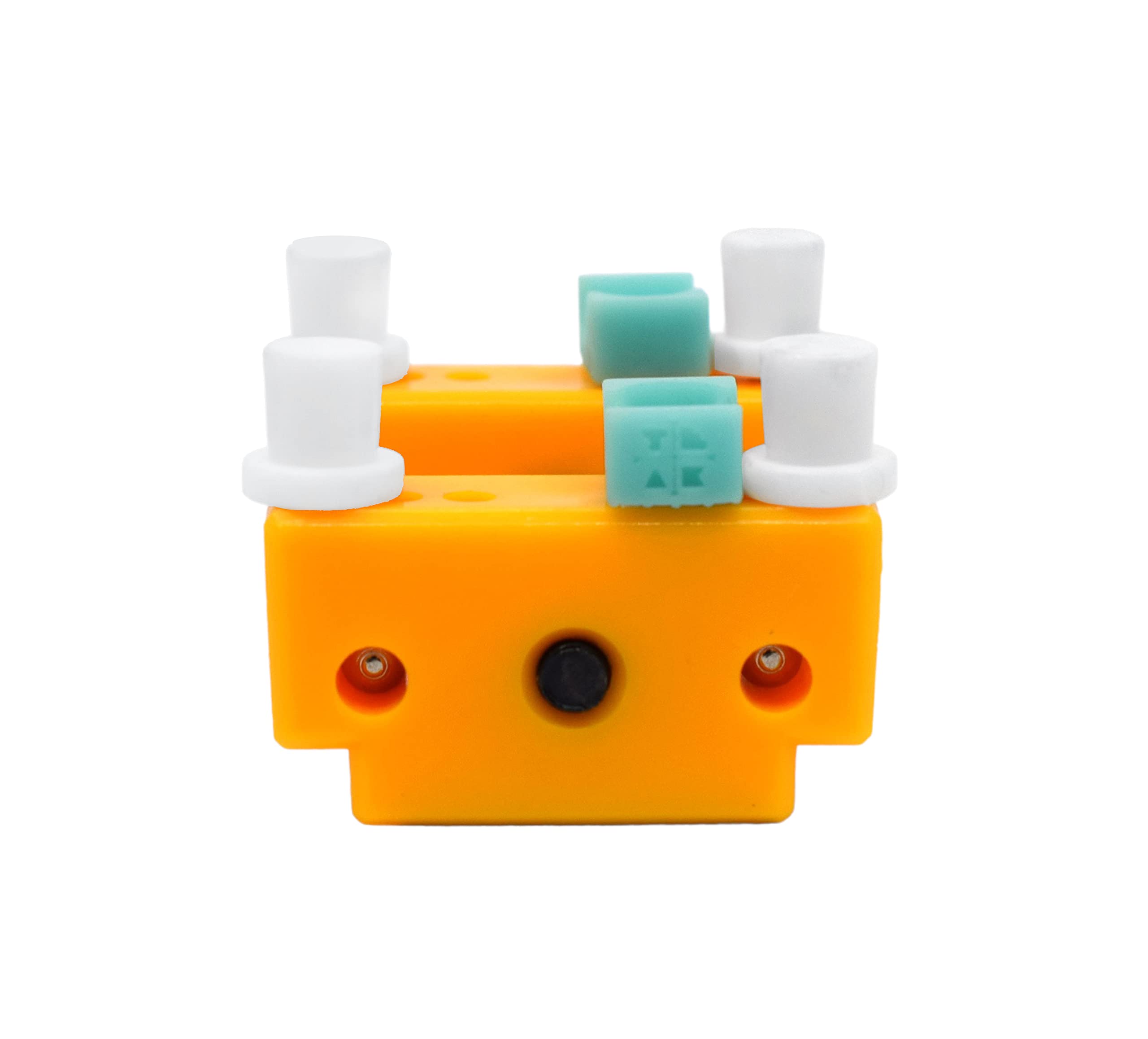 Teak Tuning Fingerboard Complete Builder Vise Tool - for Easy Truck Mounting & Tuning Adjustments - Zen Yellow Colorway - Image 3