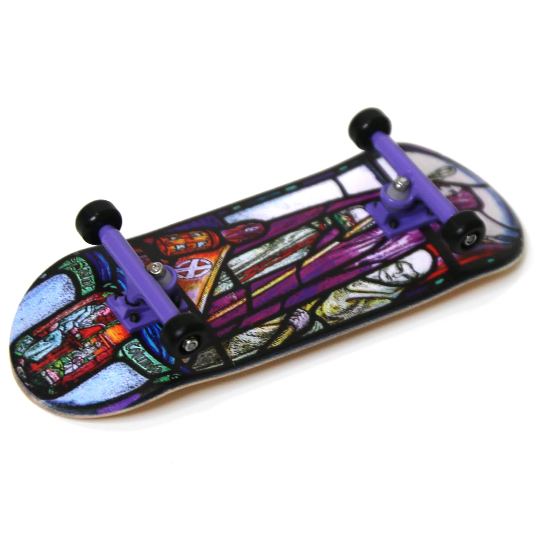 Teak Tuning Heat Transfer Graphic 34mm Fingerboard Complete - Stained Glass Edition - Image 3