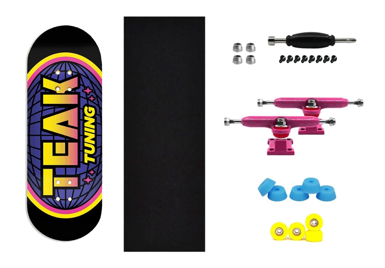 Teak Tuning Heat Transfer Graphic 34mm Fingerboard Complete - Lukecline Edition - Image 4