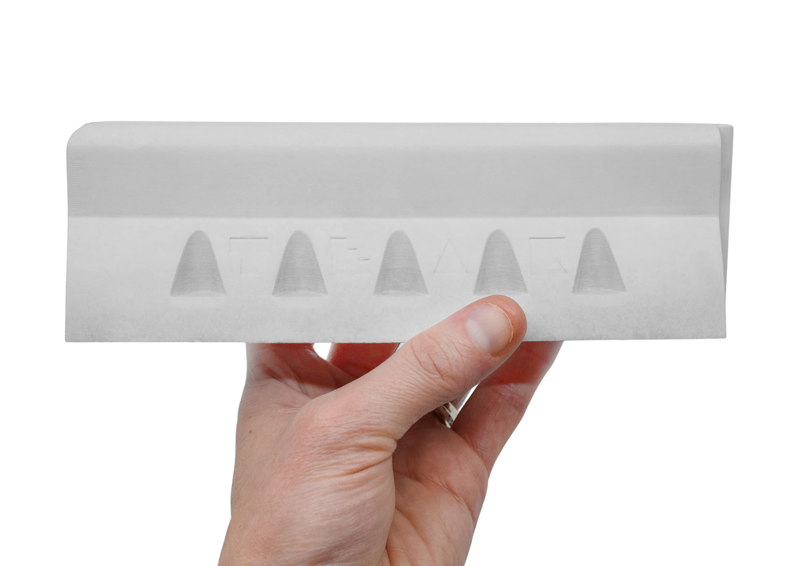Teak Tuning Monument Series Concrete Fingerboard Jersey Barrier Obstacle - 5" Wide, 2" Tall - Ultra Premium, Super Durable Polymer Modified Concrete - Sterling Gray Colorway - Image 7