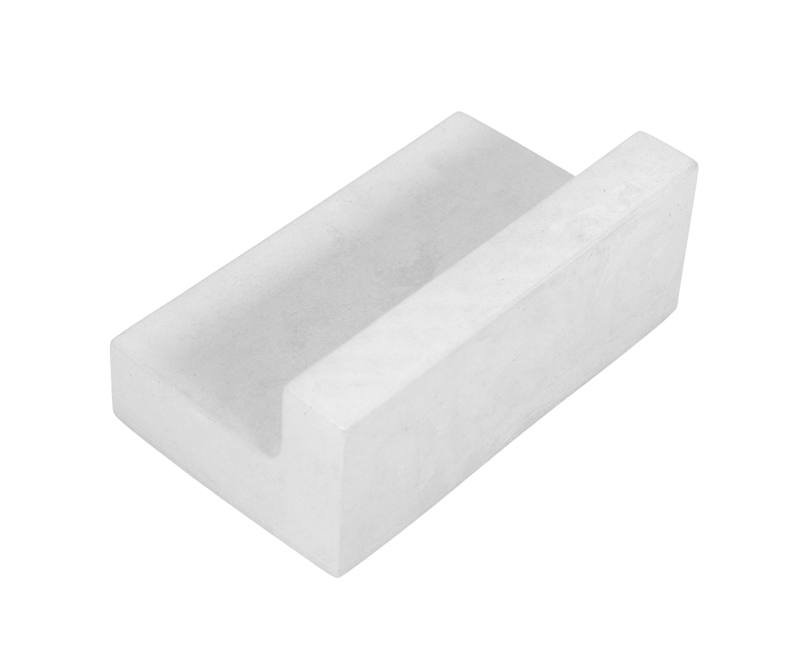 Teak Tuning Monument Series Concrete Fingerboard Ledge Obstacle - 5" Wide, 2" Tall - Ultra Premium, Super Durable Polymer Modified Concrete - Sterling Gray Colorway - Image 4