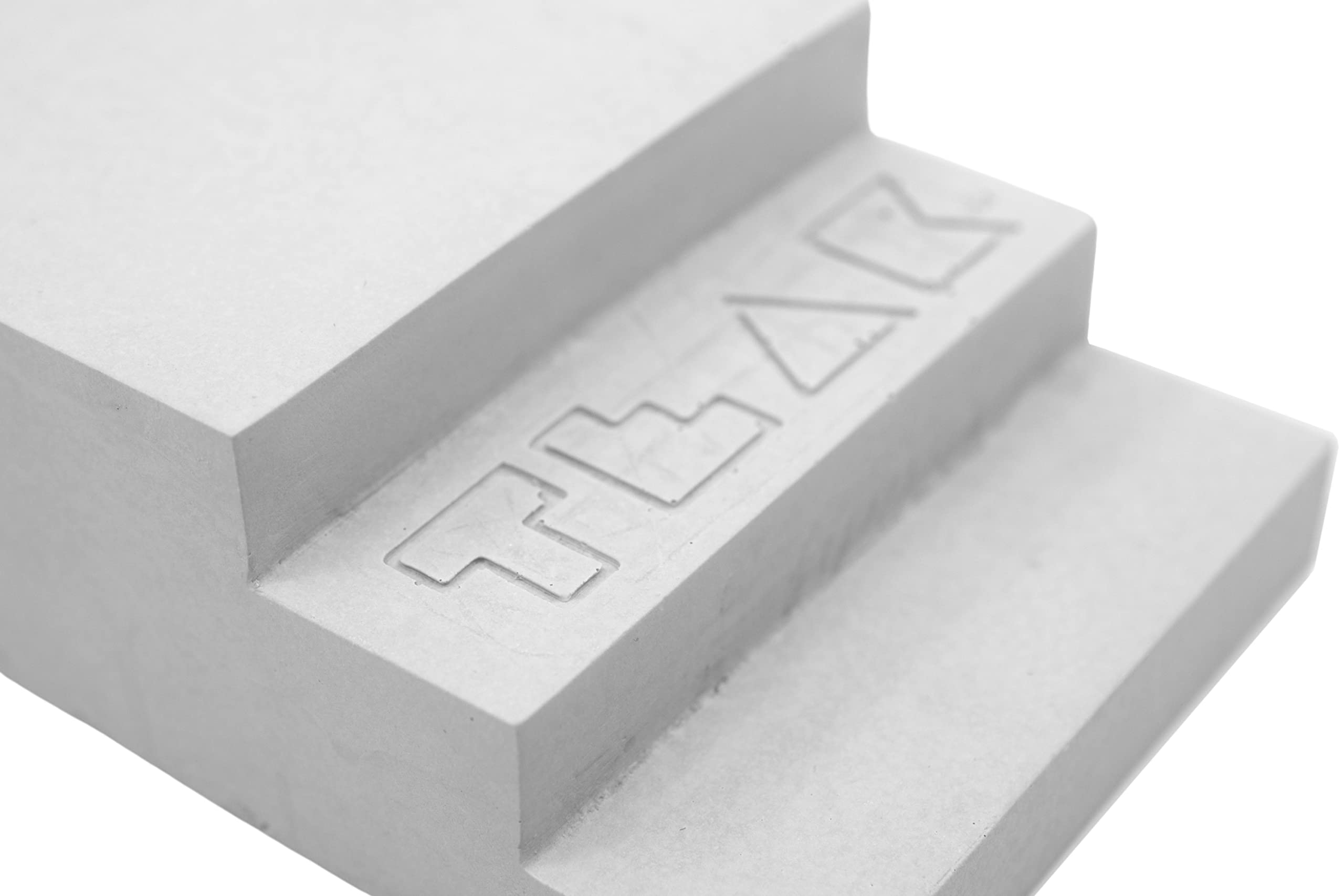 Teak Tuning Monument Series Concrete Fingerboard Obstacle, The Stoop Manual Pad Stairs - 3" Wide, 5.5" Long - Ultra Premium, Super Durable Polymer Modified Concrete - Sterling Gray Colorway - Image 5