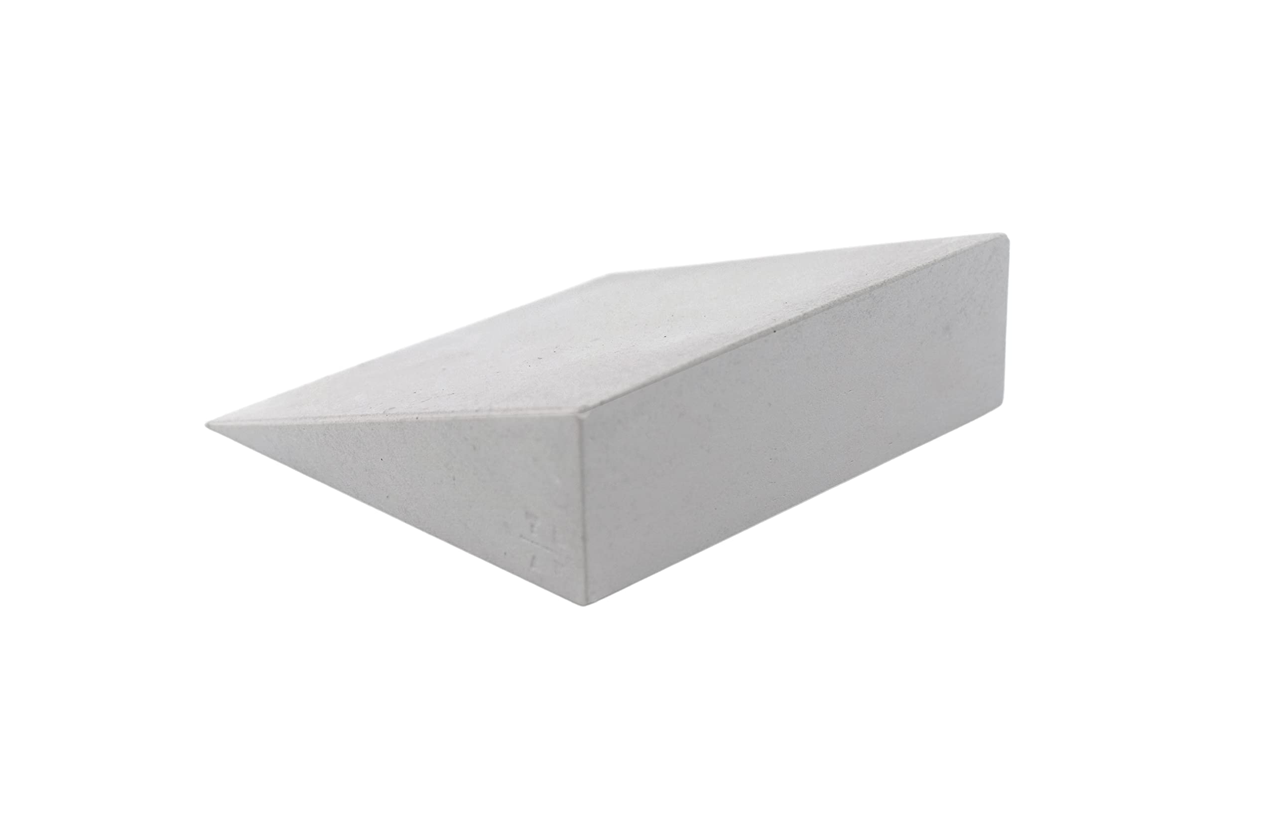 Teak Tuning Monument Series Concrete Fingerboard Small Kicker Ramp Obstacle - 3" Long, 1" Tall - Ultra Premium, Super Durable Polymer Modified Concrete - Sterling Gray Colorway - Image 2