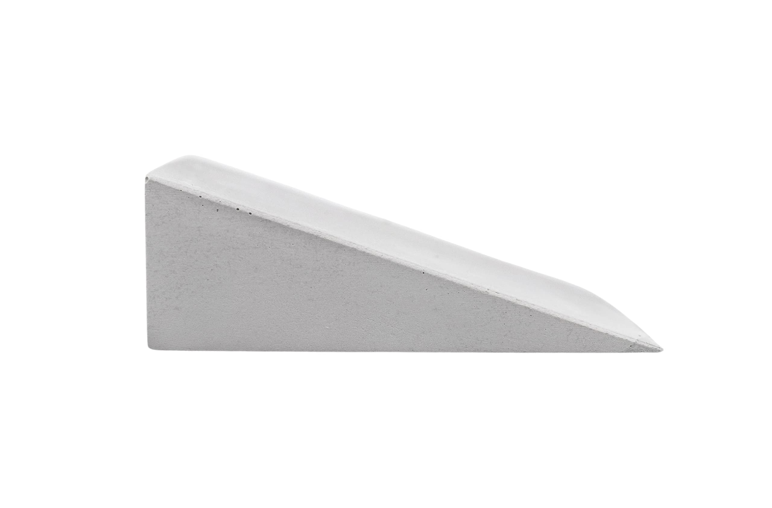 Teak Tuning Monument Series Concrete Fingerboard Small Kicker Ramp Obstacle - 3" Long, 1" Tall - Ultra Premium, Super Durable Polymer Modified Concrete - Sterling Gray Colorway - Image 3