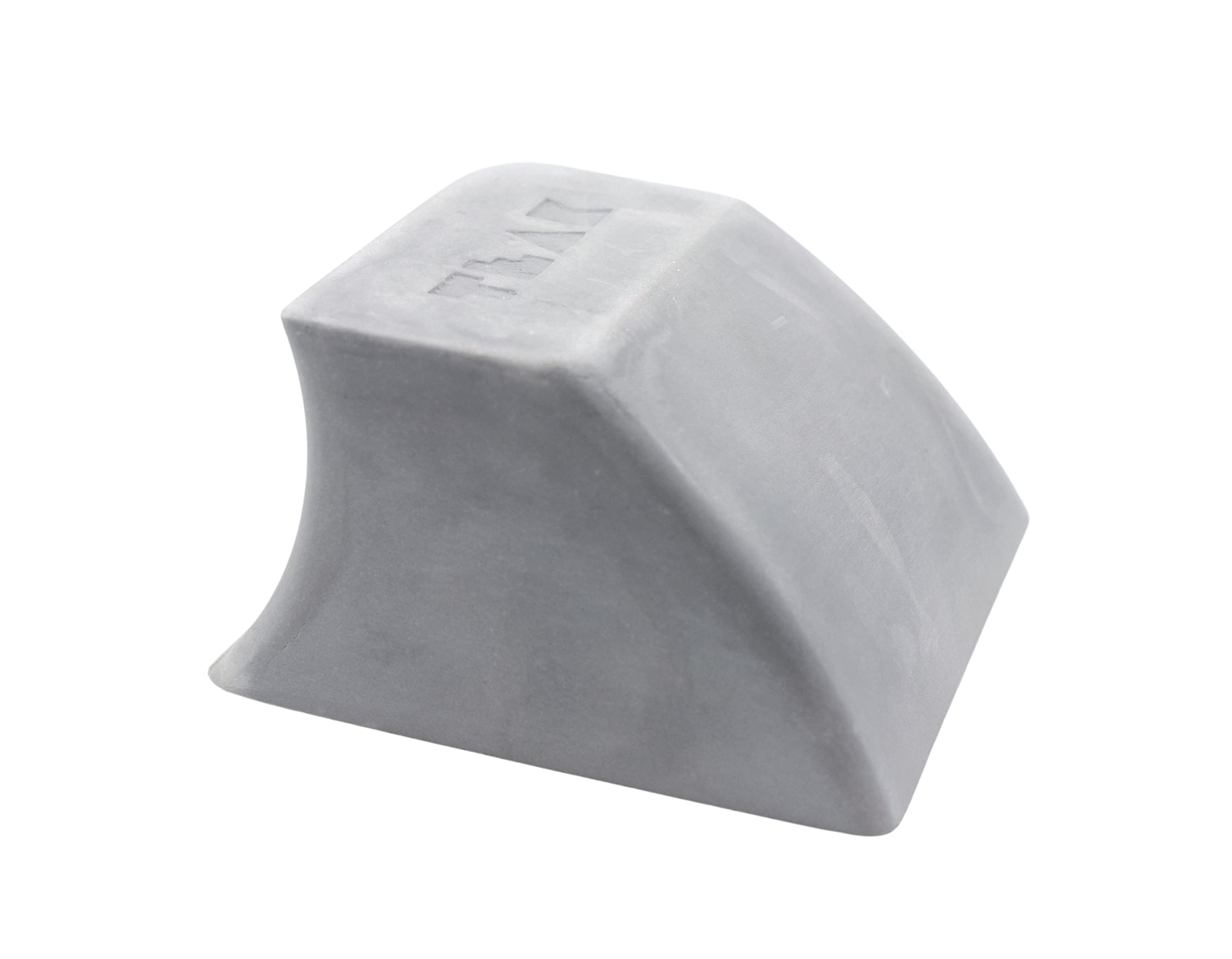 Teak Tuning Monument Series Concrete Fingerboard Wave Obstacle - 4.25" Wide, 2" Tall - Ultra Premium, Super Durable Polymer Modified Concrete - Sterling Gray Colorway - Image 2