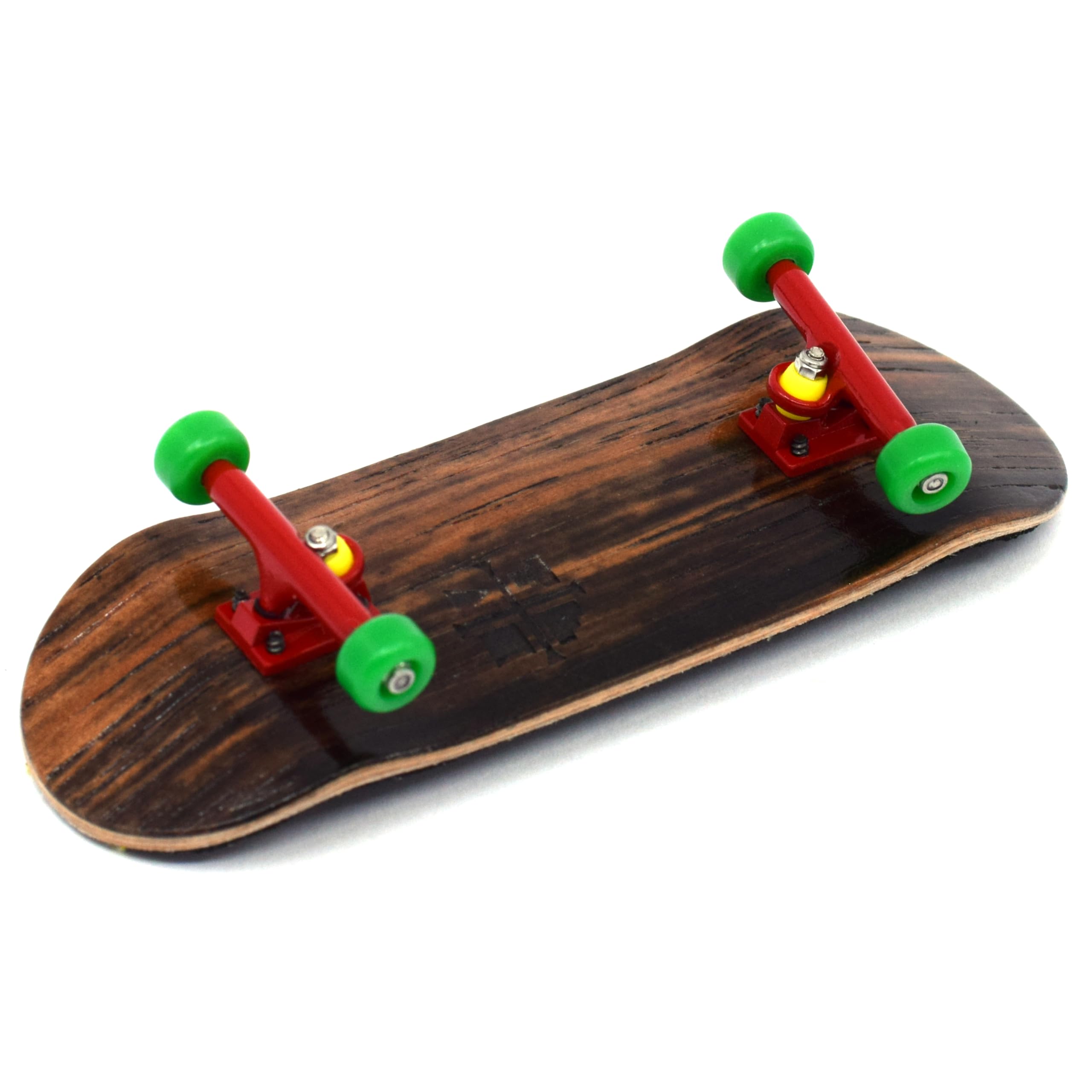 Teak Tuning Prolific Complete Fingerboard with Upgraded Components, Bob Would Be Proud Edition - Pro Board Shape and Size, Bearing Wheels, Trucks, and Locknuts - 32mm x 97mm Handmade Wooden Board - Image 2