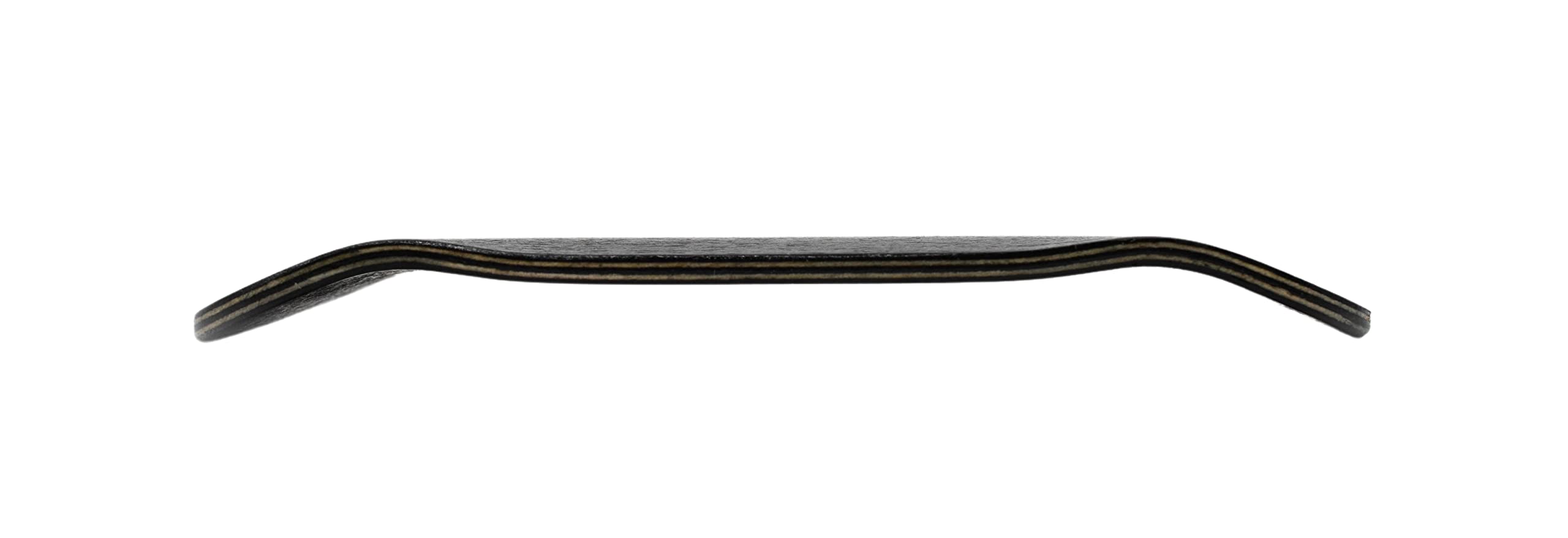 Teak Tuning Prolific Wooden Fingerboard Deck, 33.5mm x 96mm Boxy Shape - Black Mamba - 5 Ply with Custom Color Matching Mid Ply - Includes Prolific Foam Tape - Image 6