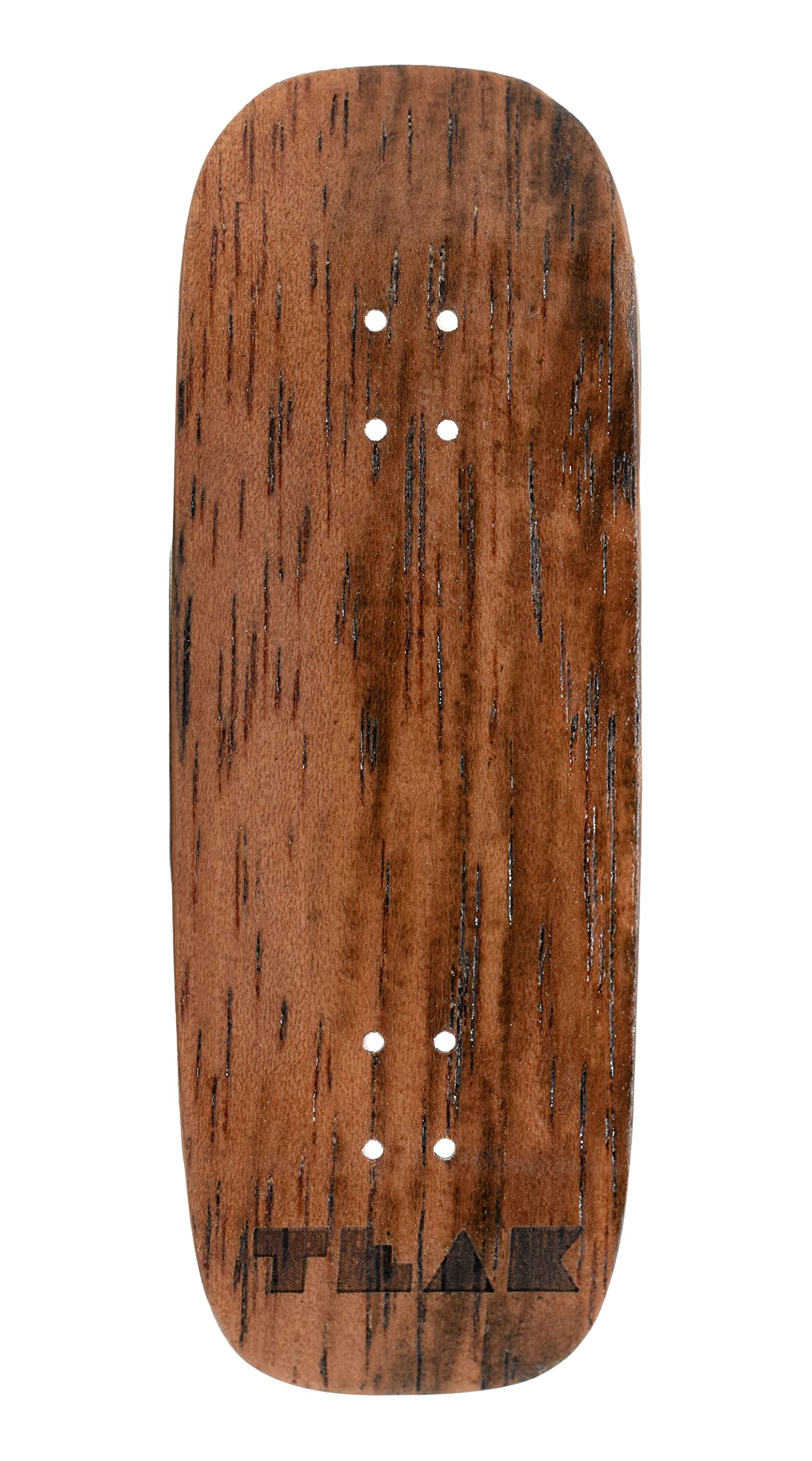 Teak Tuning Prolific Wooden Fingerboard Deck, 33.5mm x 96mm Boxy Shape - Two Tone - 6 Ply with Double Color Mid Plies - Includes Prolific Foam Tape - Image 3