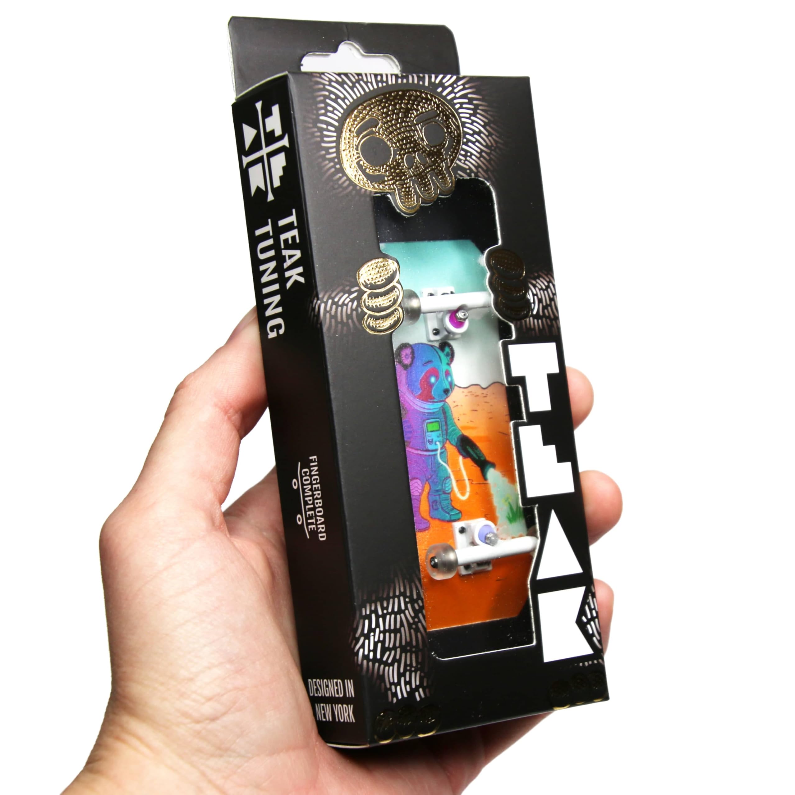 Teak Tuning Real Wear Graphic 32mm Fingerboard Complete - Space Bound Edition - Image 3