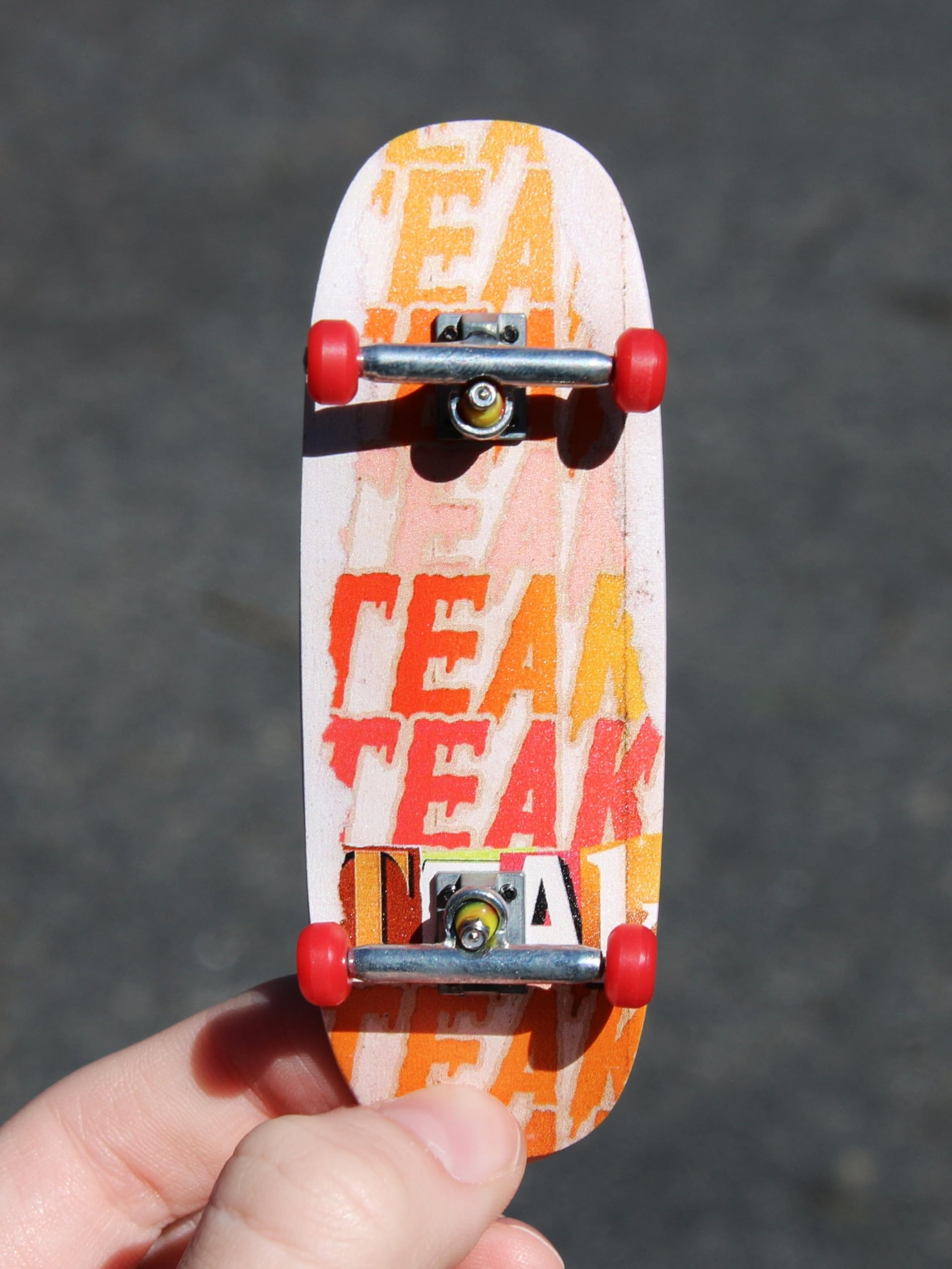 Teak Tuning Real Wear Graphic 33.5mm Ohh Shape Fingerboard Complete - Teak Stack Edition - Image 4