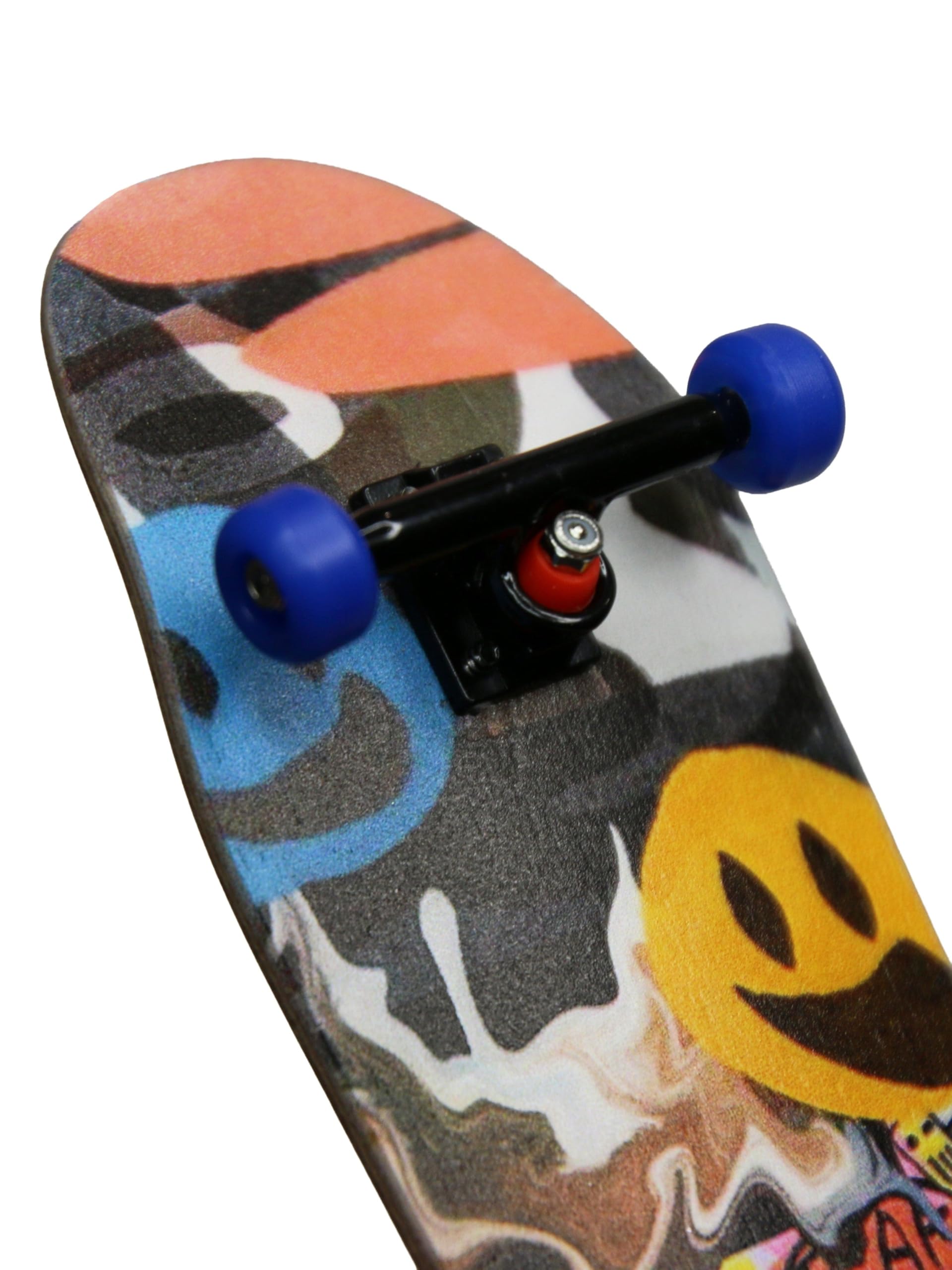 Teak Tuning Real Wear Graphic 34mm Carlsbad Cruiser Fingerboard Complete - Cizek Collage Edition - Image 5