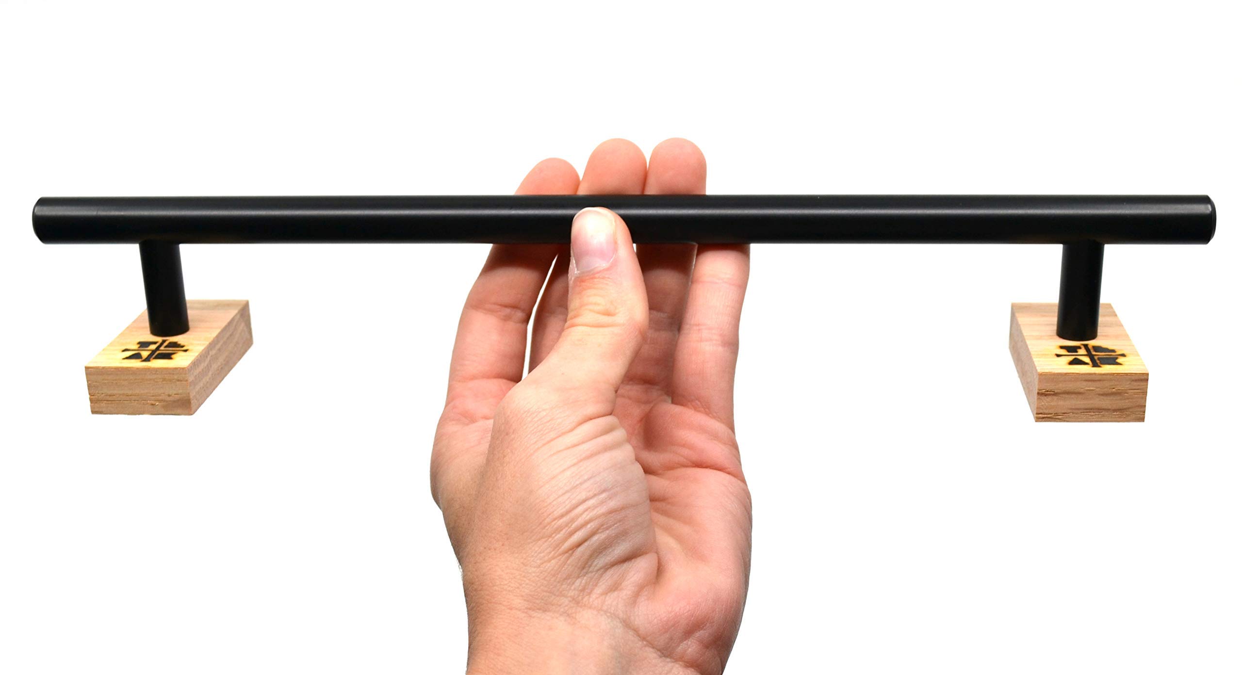Teak Tuning Round Fingerboard Rail - Long Edition - Black Colorway - 11.25" Long, 1.75" Tall - Prolific Series - Image 3