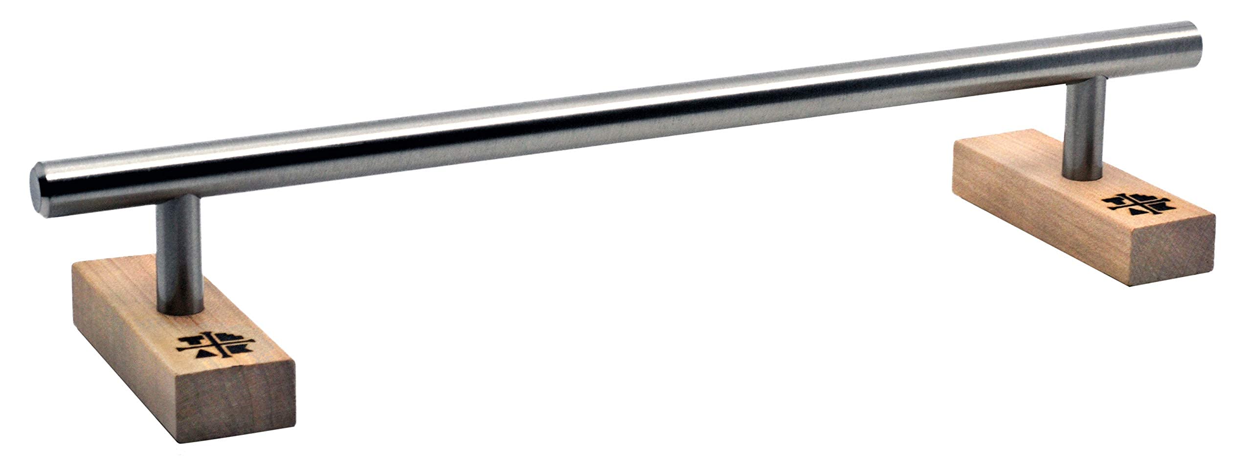 Teak Tuning Round Fingerboard Rail - Long Edition - Silver Colorway - 11.25" Long, 1.75" Tall - Prolific Series