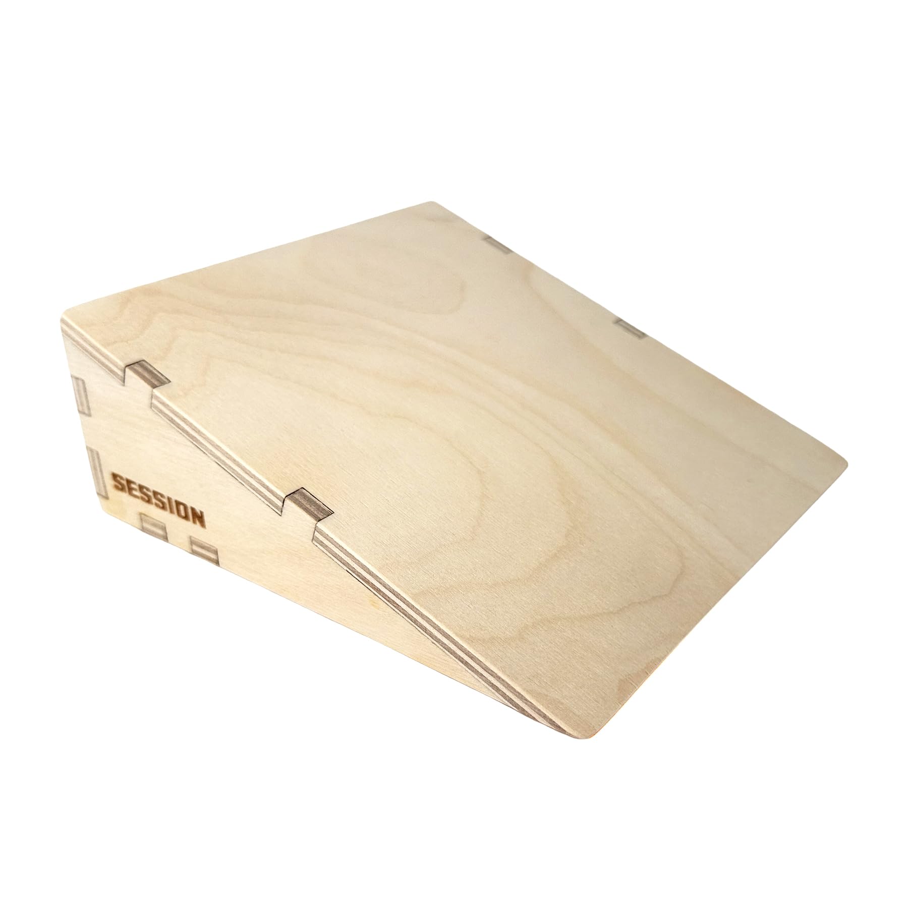 Teak Tuning x Session Wooden Fingerboard Ramp Kicker - 6 x 5.75 x 1.25 inches, Fingerboard Obstacle with Smooth Surface, Handmade in Rochester NY - Image 5