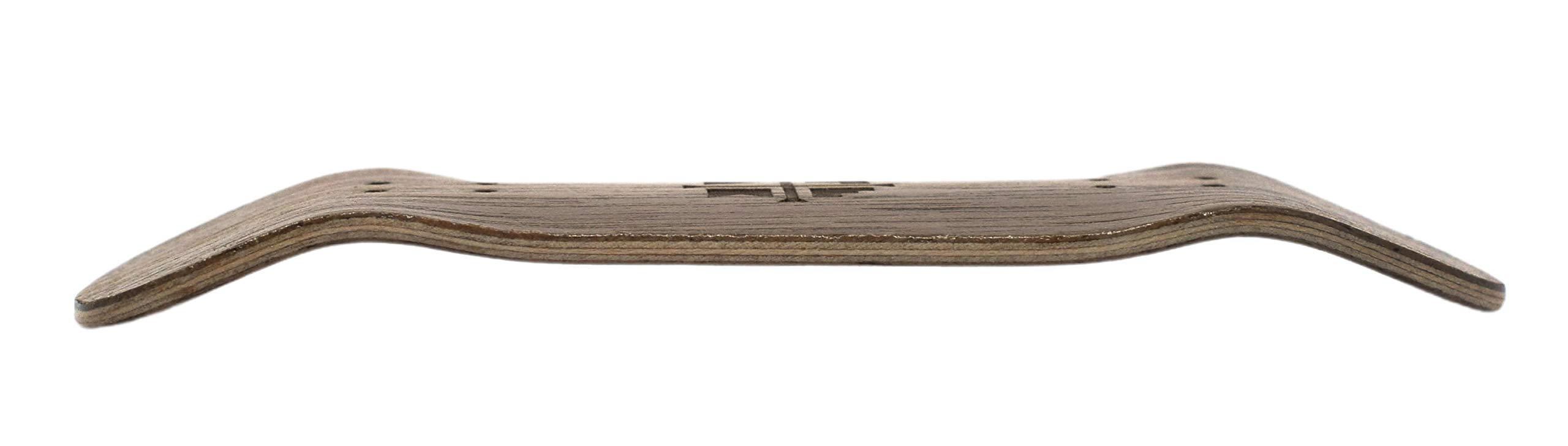Wooden Fingerboard Carlsbad Cruiser Deck, The Swanson - 34mm x 100mm - Handmade, Pro Shape & Size - Five Plies Wood Veneer - Includes Prolific Foam Tape - Teak Tuning - Image 5